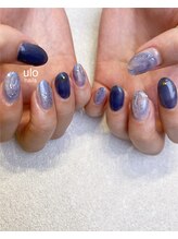 ウロネイルズ(ulo nails)/ブルーのインクニュアンス