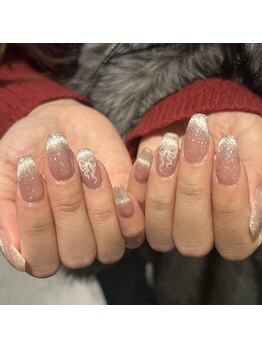 6980円ワンホンネイル☆