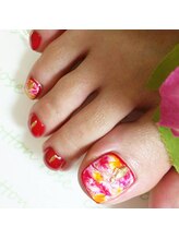 コットンローズ(Cotton Rose)/フットネイル