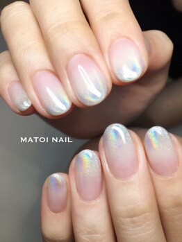 ミラーグラデ（クリアベース）