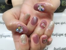 ネイルサロン マジックガール(Nail Salon MagiqueGirl)/【ジュエリーニュアンス】