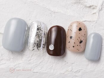 ネイルメゾン 池袋店(NAIL MAISON)/カラフルニュアンス￥8050