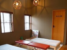 マンツーマン施術で周りも気にせずリラックスしていただけます♪