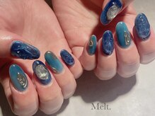 メルト(Melt.)/海ネイル♪つけ放題¥12800