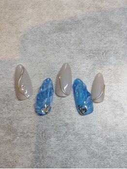 リーフ(LEAF)/貝殻ネイル