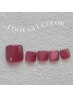 【フット】ワンカラー/フラッシュネイル≪ご新規様付替オフ無料≫  