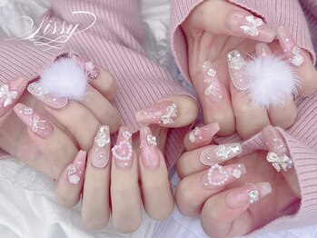 シシー 心斎橋店(sissy)の写真/【心斎橋/長堀橋すぐ】アートし放題がおすすめ◎イベント、特別な日の華やかネイルはsissyへ♪