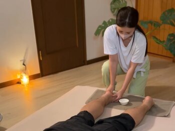 ヒラク(HIRAKU)の写真/【全身とろける】タイ古式90分+アロマリンパマッサージ30分15400円★高技術×コスパ抜群!草津の隠家サロン