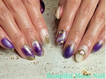 ビューティフルムーン ネイル 本厚木(Beautiful Moon Nail)/アメジストネイル
