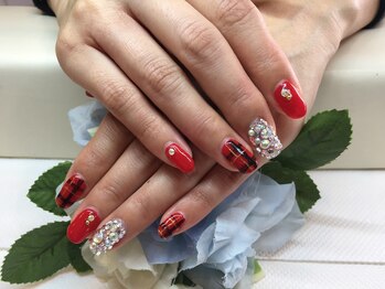 ブリエカドー(Briller Cadeau)/チェックネイル