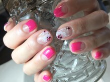 ネイル サロン コービーズ(nail salon COBES)/華やかフラワー☆