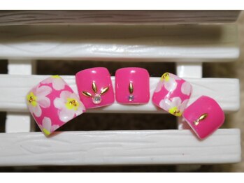 ネイルサロン ユーア(Yu a)/フット定額デザイン　￥8980