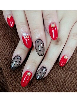 ネイルアンドアイラッシュ シャトン(Chaton)/ジェル□新規¥7900■会員¥8250