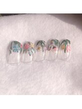 レインボーネイルズ(Rainbow nails)/ボタニカル、フラワー