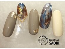 ブルージャムネイル(BLUE.JAM.nail)/キャンペーンデザイン　SAORI