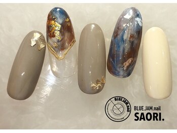 ブルージャムネイル(BLUE.JAM.nail)/キャンペーンデザイン　SAORI