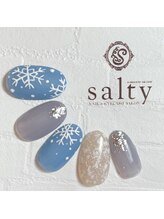 ネイルアンドアイラッシュサロン ソルティ 寺田町(salty)/雪の結晶