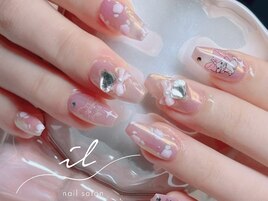 ミラー×アートネイル