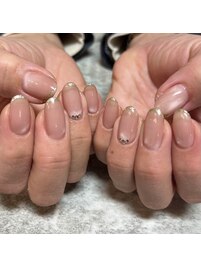 うる艶マグネット♪ラメフレンチ