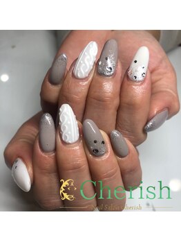 ネイルサロン チェリッシュ(nail salon Cherish)/ニットネイル