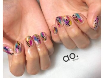 アオ 渋谷(ao.)/living coral leopard