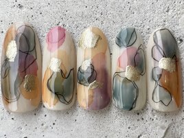 絵画風インク色鉛筆 &nbsp;¥12000