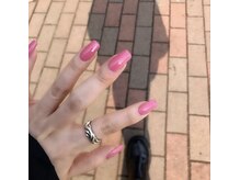 グランベイル ネイルルーム(nail room)/春 おピンク