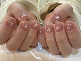 ちゅるんマグハートネイル