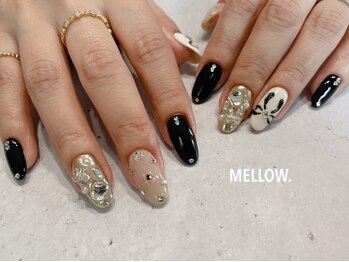 メロウ(MELLOW.)の写真/本厚木駅◇実力派ネイリストによる独立salon!持ち込みデザイン再現力◎ニュアンスデザインも差がつく指先へ