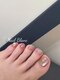 ネイルブラン(Nail Blanc)の写真/【足元から女子力UP♪】お仕事柄ハンドが出来ない方にも◎理想の足先へ♪フットバス付☆持ち込み可◎