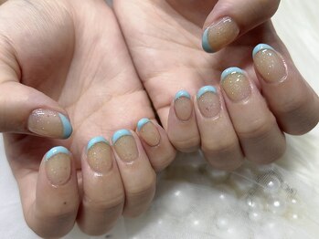 マイネイルプラス 野江内代(my nail plus)/ベース有りフレンチ