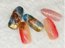 ビューティーサロン ハル(beauty salon haru)/【Sunset Geode】