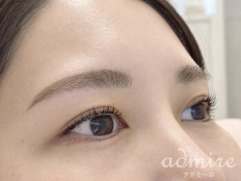 アドミーロの写真/【国家資格保持者が施術】眉WAX＋間引き＋眉カットまで追加料金なし♪美眉で目元の印象UP！！メンズ+2000円