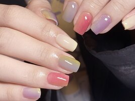 ニュアンスカラグラネイル