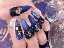 ネイルブラックシー デコ電ショップ クリスタルシー(BLACK SEA Shop Crystal Sea)/ハロウィン