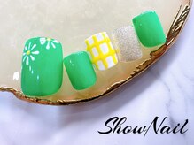 ショーネイル 中野(Show Nail)/フット★アート込み定額デザイン