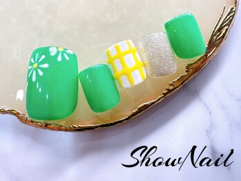 ショーネイル 中野(Show Nail)/フット★アート込み定額デザイン