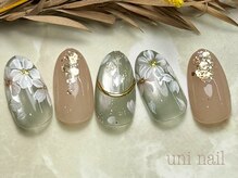 ウニネイル(uni nail)/サンプルデザイン　リッチ