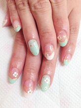 ドローネイル(DLAW NAIL)/春ネイル