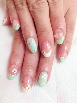 ドローネイル(DLAW NAIL)/春ネイル