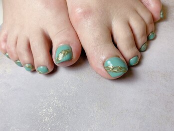 エヌエープラスネイル 葛西本店(Na+nail)/フット定額デザイン
