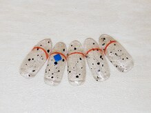 ティーエヌ 名古屋矢場町店/デザインフレンチネイル￥5980