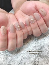 プライベート ネイルサロン マーマ(murmur)/ぷくぷくフラワー