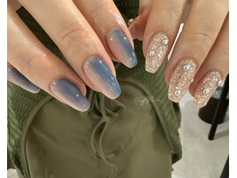 ～キラキラアシメネイル～