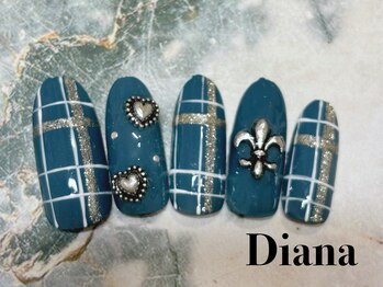 ディアナ ひたちなか高場店(DIANA)/定額ネイル 7700円 A-176