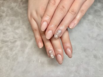 ネイル アイラッシュ 彩 熊谷店/キルティング×スキニーフレンチ