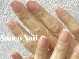 春～桜色ベースフレンチネイル