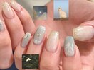 絵画ネイル