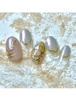 ネイルサロン クイル(QUILL)/５月ボタニカル（２）