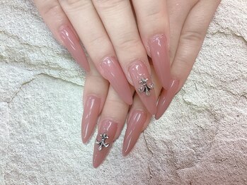 ジャスミンネイル(Jasmine Nail)/スカorチップ★シンプルビジュー
